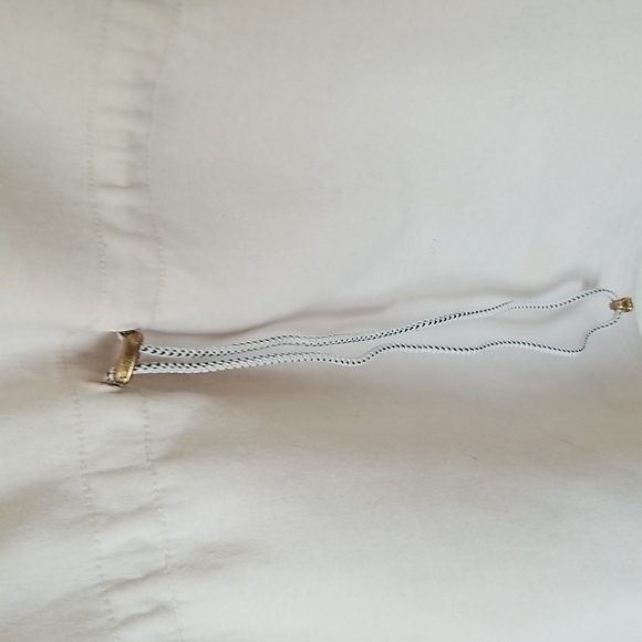 Varley Ivory Funnel Neck Drawstring Sweatshirt Top Sz S - Picture 2 of 7